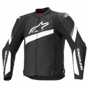 CHAMARRA Alpinestars T-GP Plus R V4 NGO BLANCO