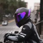Casco R7 Nova Purpura Doble certificación