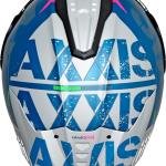 Casco Axxis Hawk Spiffy Axxis B7 Azul Mate Doble Certificación