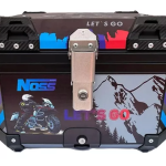 Baúl Motocicleta Noss Decal 45 Litros Con Base Universal