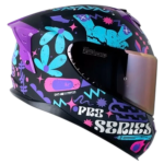 Casco Shaft Pro Ece 2206 NGO CON MORADO
