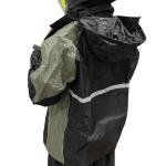 IMPERMEABLE R7 RACING PREMIUM NEGRO GRIS