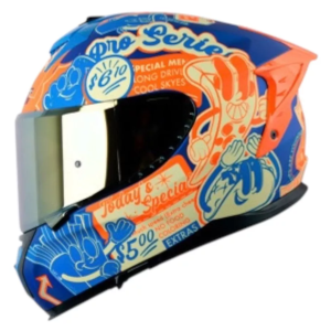 Casco Shaft Pro Ece 2206 CLASIC NARANJA