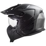 CASCO LS2 MODULAR DRIFTER JEANS TITANIUM - OF606