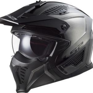 CASCO LS2 MODULAR DRIFTER JEANS TITANIUM - OF606