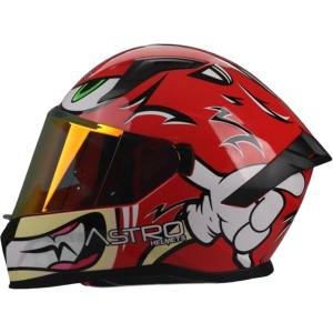 CASCO INTEGRAL ASTRO HELMETS SPEED ROJO - PD910