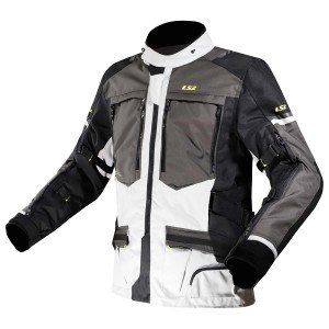CHAMARRA LS2 NORWAY NEGRO CON GRIS - NORWAY