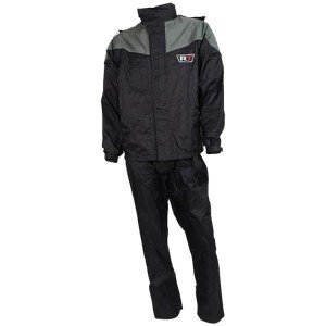 IMPERMEABLE R7 RACING PREMIUM NEGRO GRIS